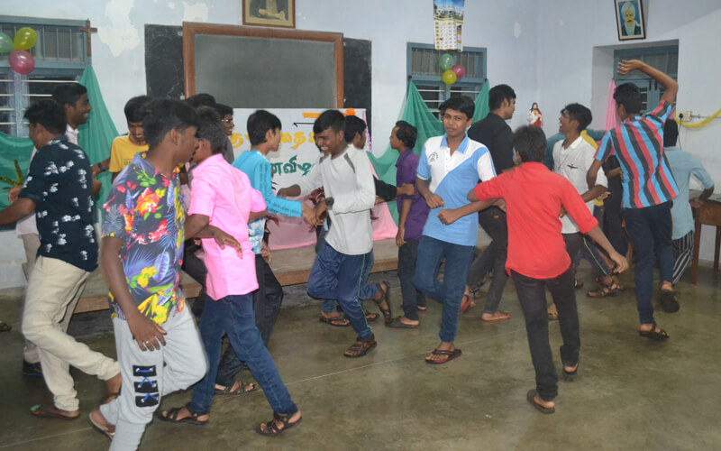 SOTCHO Boys Dancing during the Children's Day