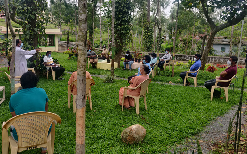 Volunteers Gathered For the Meeting