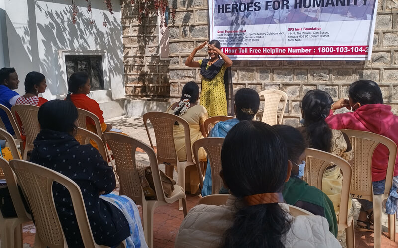 During the Fun Activity - Communication Game