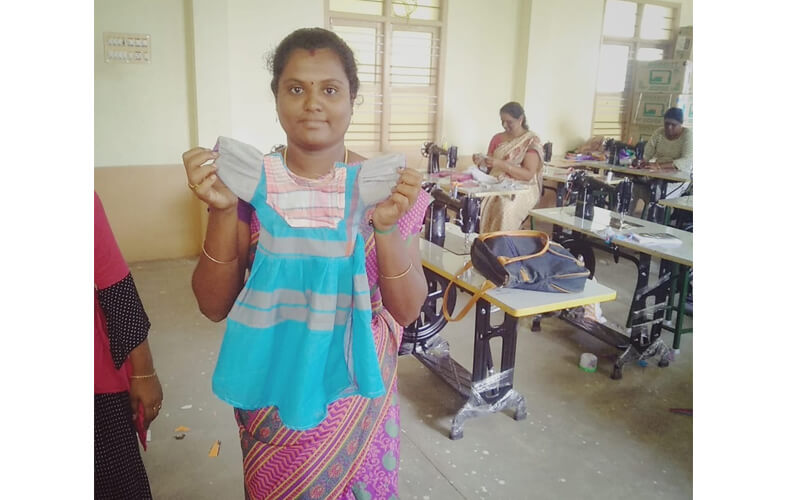 Gown Stiched By The Trainee