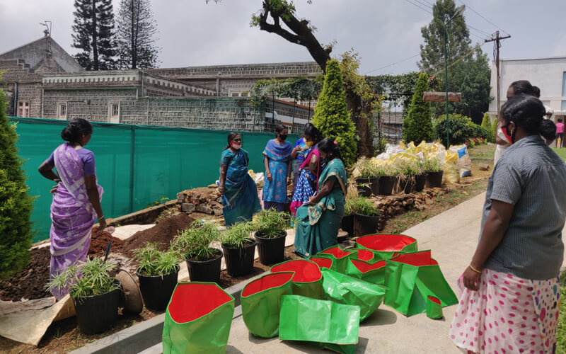 During The Training Session