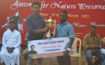 Br. George Distributed The Best Team Award To Kombuthooki Team