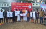 Fr. Michael and Abraham SDB, Presented Trophy To Runners of The SOLA Rolling Trophy 2022