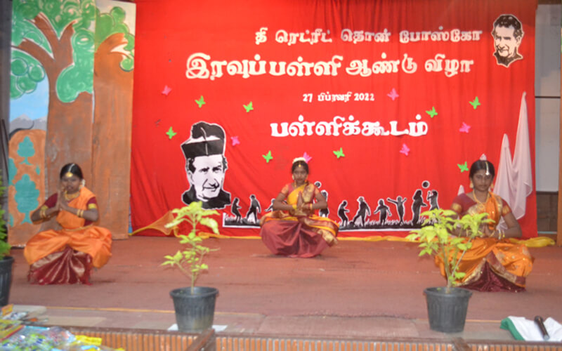 MGR Nagar Night School Dance Performance