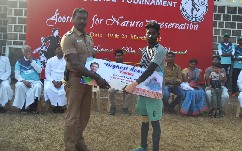 Mr. Sabapathy Distributed Highest Scorer To Michael