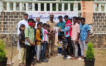 Presenting Momento To Vellakadai Oratory - Winners of The Volley Ball Tournament