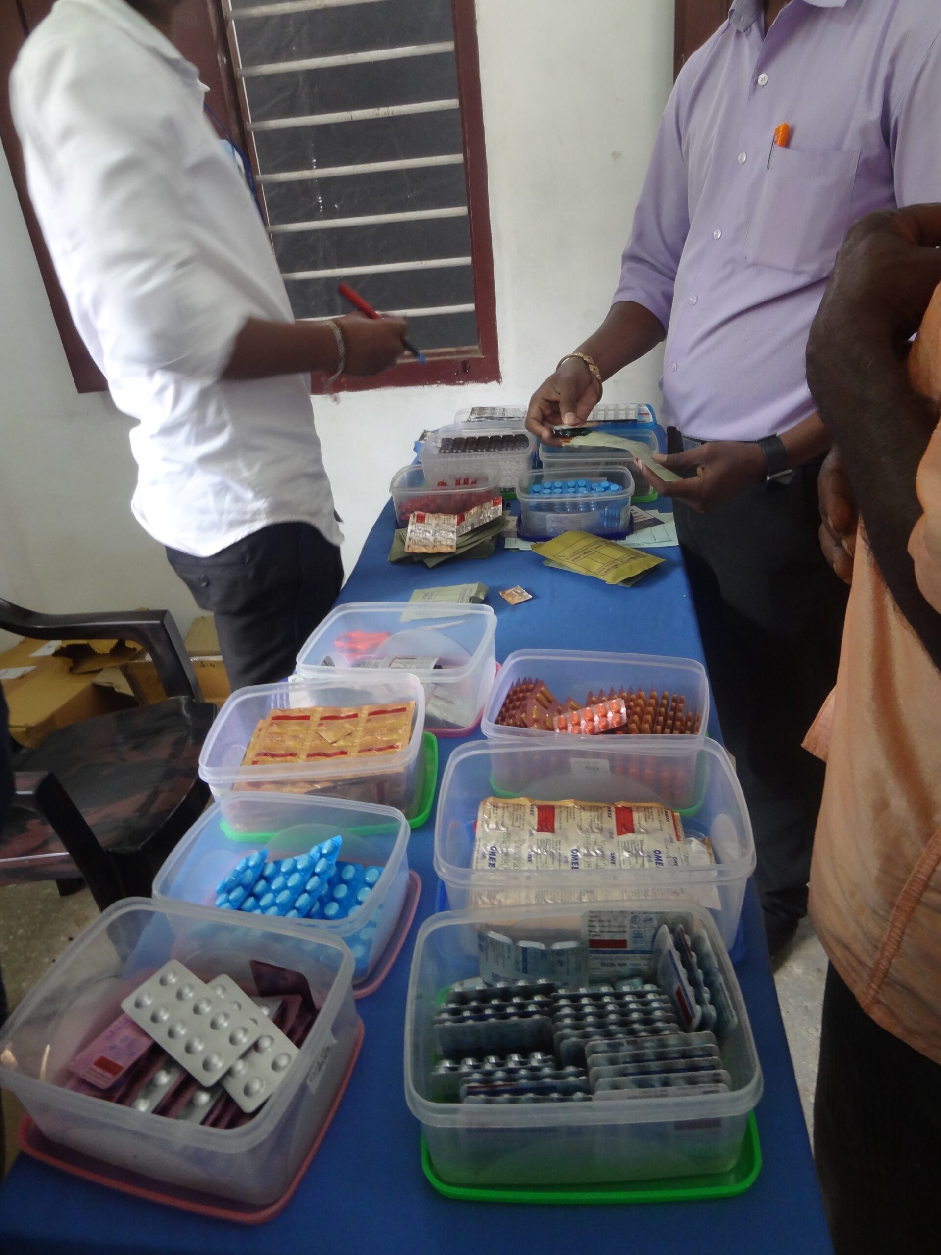 Medical Camp at piliyur, Yercaud