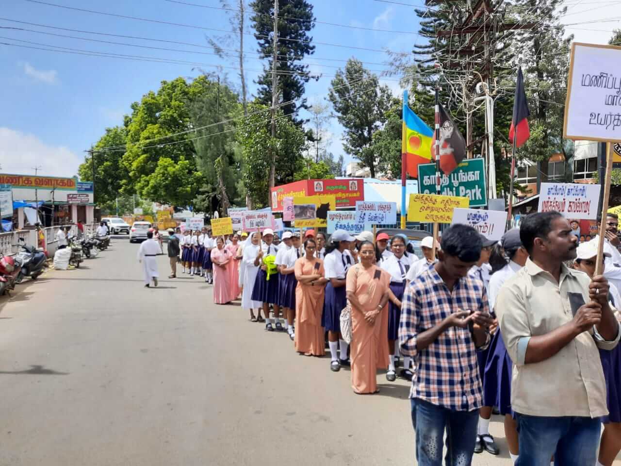 PEACE RALLY @ YERCAUD