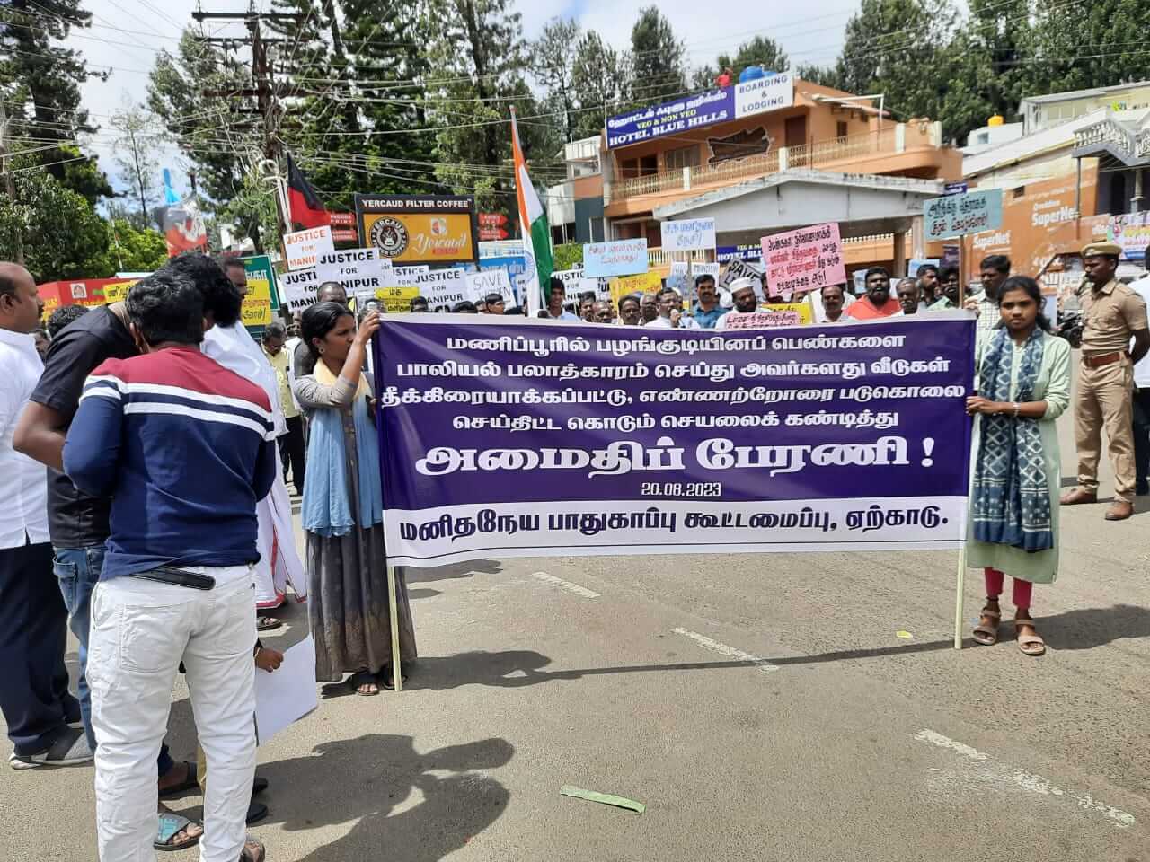 PEACE RALLY @ YERCAUD