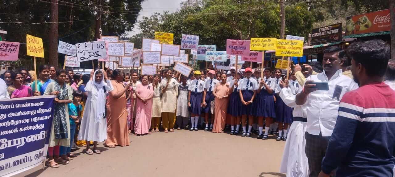 PEACE RALLY @ YERCAUD